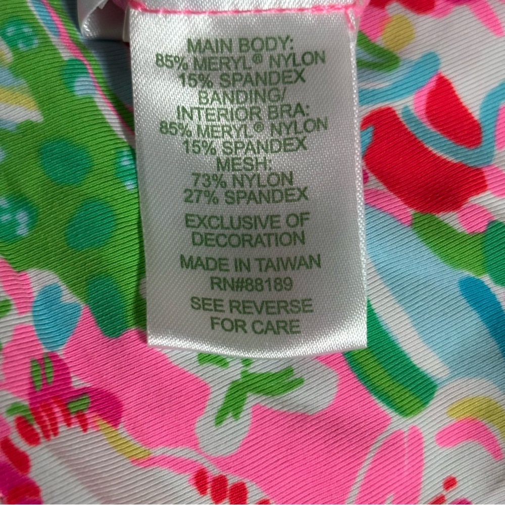 Lilly Pulitzer luxletic journey to the jungle canna bra tank upf 50 - Picture 4 of 4